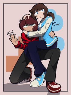 Kyle and Sam (Commission)