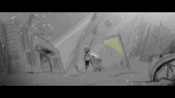 I can make backgrounds like these if it's just a sketch like this, I can't do full rendered complex backgrounds.