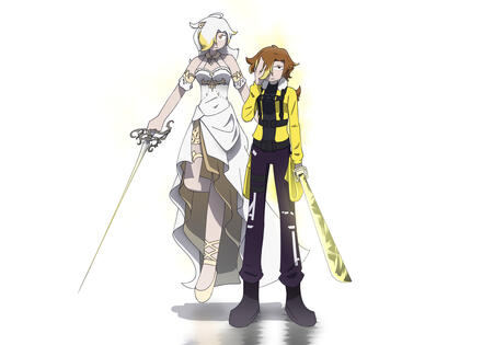 Ambrosia and Ethel woahh (Commission)